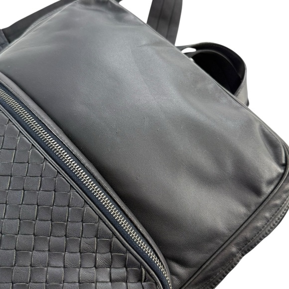 Bottega Veneta Intrecciato Leather Backpack - Picture 13 of 13